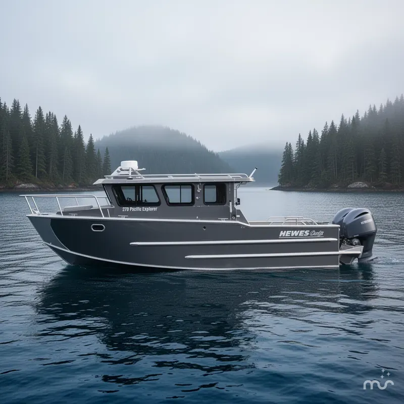 Slide: The Image of Hewescraft 270 Pacific Explorer 2026 - 2