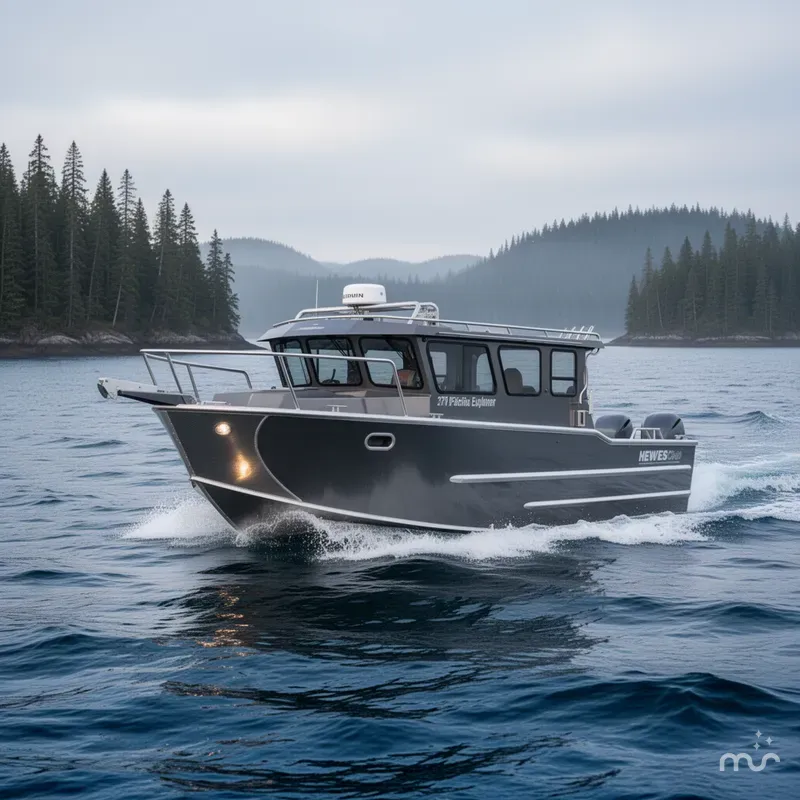 Slide: The Image of Hewescraft 270 Pacific Explorer 2026 - 4