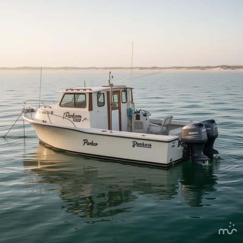 Slide: The Image of Parker 2520 Sport Cabin 1989 - 2