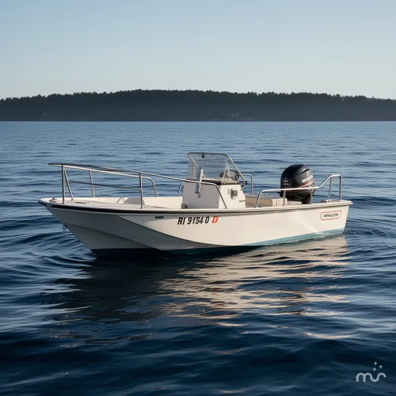 Slide: The Image of Boston Whaler 170 Montauk 1984 - 3