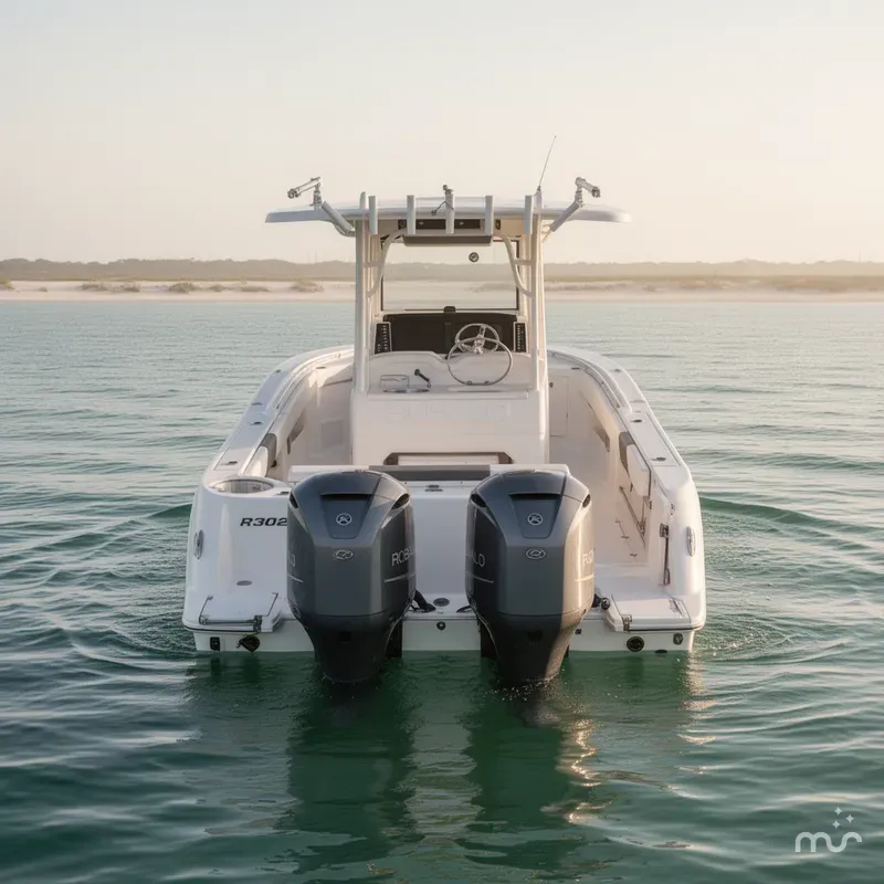 Slide: The Image of Robalo R302 Center Console 2018 - 2