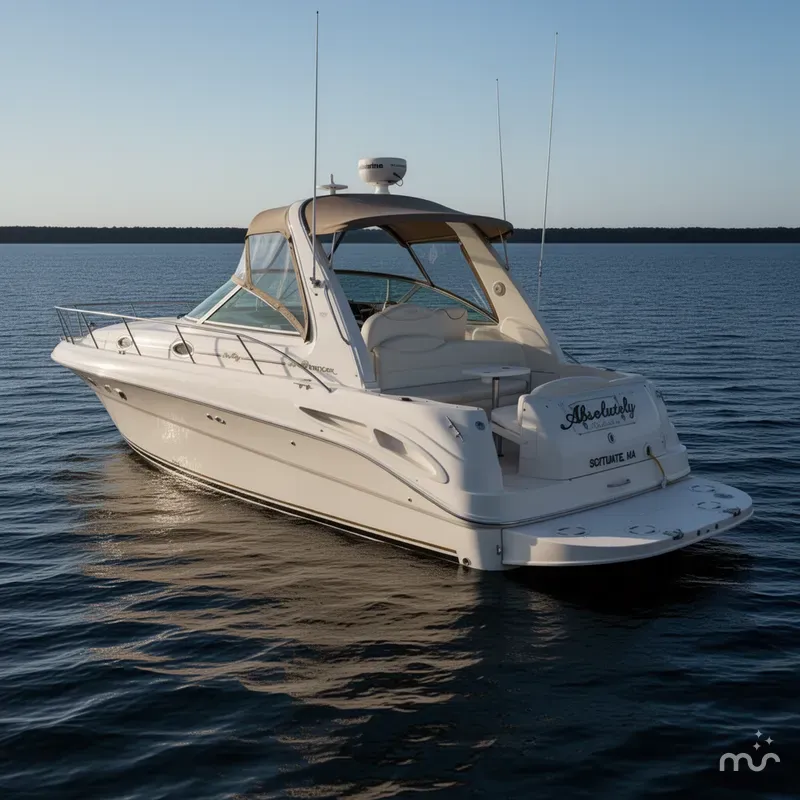 Slide: The Image of Sea Ray 340 Sundancer 2000 - 1
