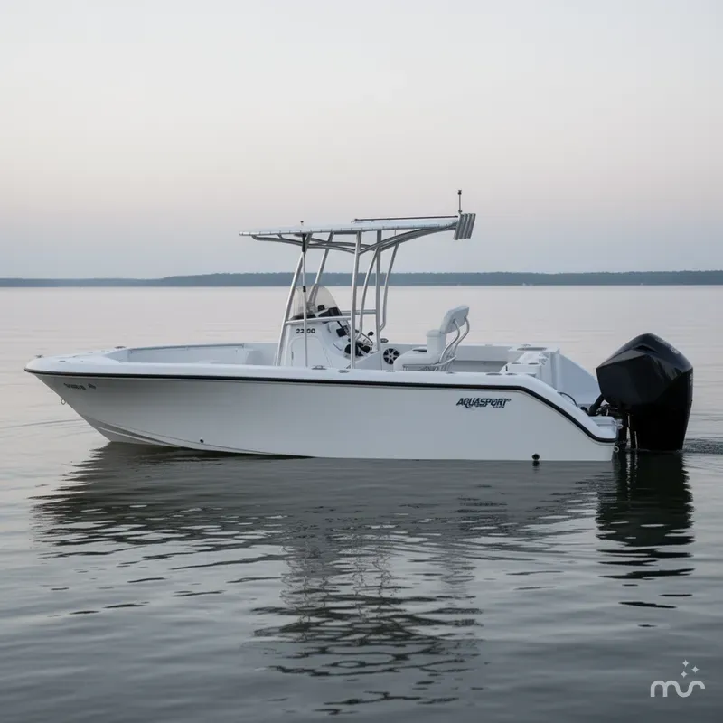 Slide: The Image of Aquasport 2200 Center Console 2023 - 2