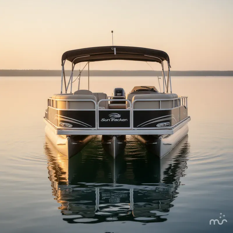 Slide: The Image of Sun Tracker PARTY BARGE 21 Signature Series 2006 - 2