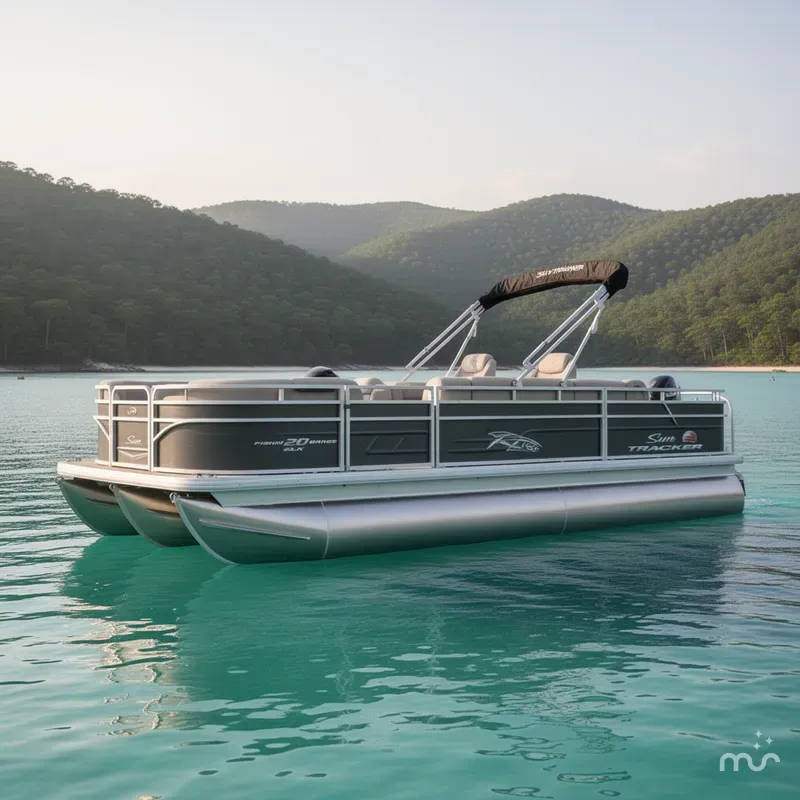 The Image of Sun Tracker Fishin' Barge 20 DLX 2025 - 0