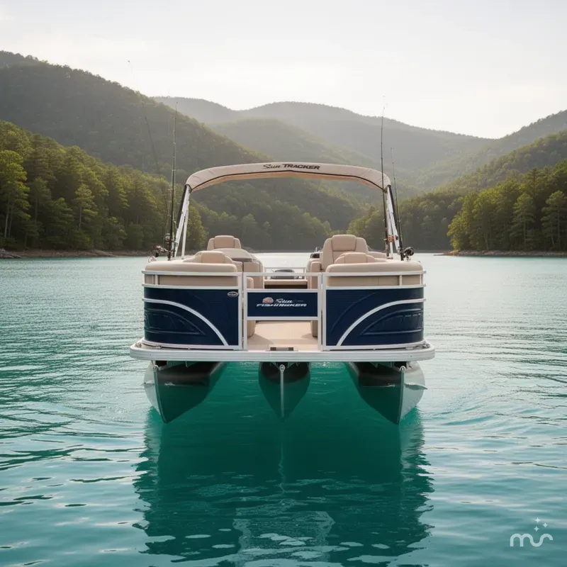 Slide: The Image of Sun Tracker Fishin' Barge 20 DLX 2025 - 1