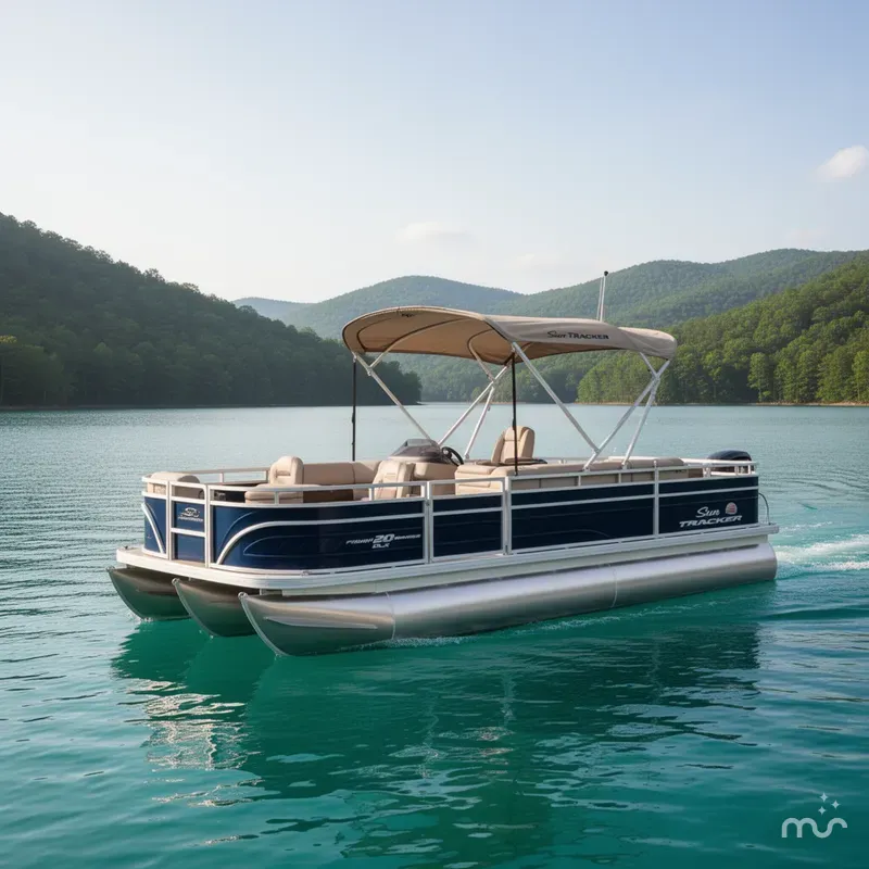 Slide: The Image of Sun Tracker Fishin' Barge 20 DLX 2025 - 4