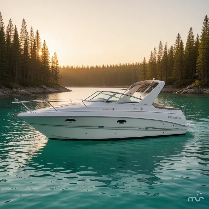 Slide: The Image of Larson Cabrio 270 2001 - 2