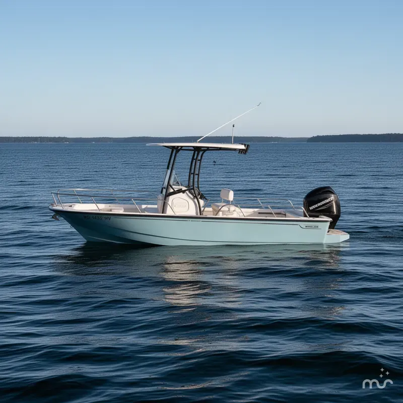 Slide: The Image of Boston Whaler 210 Montauk 2024 - 2