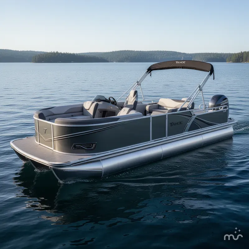 Slide: The Image of Tahoe LTZ 2385 Swingback (VRL) & Honda 4-Stroke EFI 2025 - 0