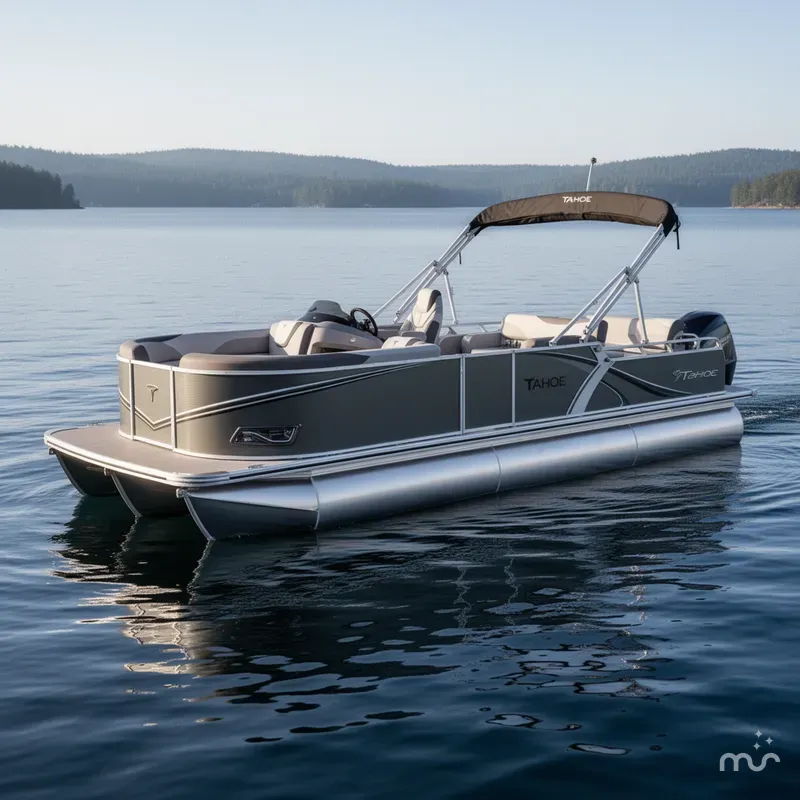 Slide: The Image of Tahoe LTZ 2385 Swingback (VRL) & Honda 4-Stroke EFI 2025 - 2