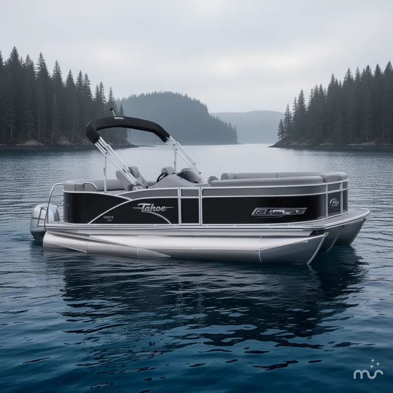 Slide: The Image of Tahoe Cascade 2385 VRL Swingback & Honda 140HP 4-Stroke EFI 2024 - 0
