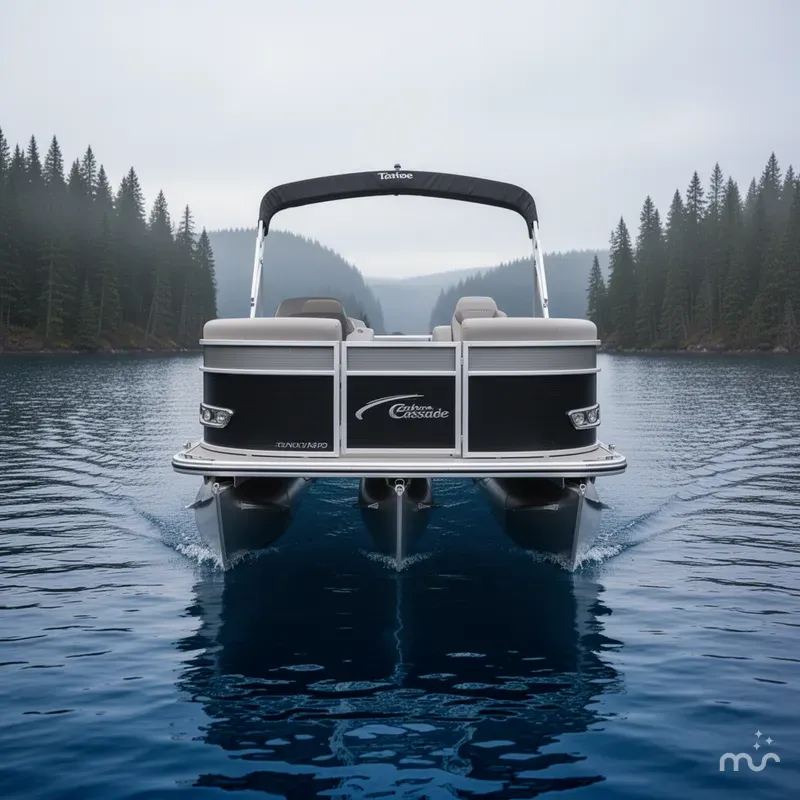 Slide: The Image of Tahoe Cascade 2385 VRL Swingback & Honda 140HP 4-Stroke EFI 2024 - 1