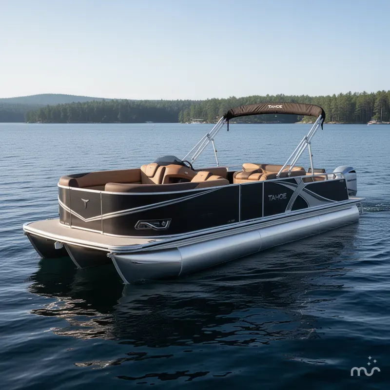 Slide: The Image of Tahoe LTZ 2385 VRB Swingback (VRB) & Honda 4-Stroke EFI 2025 - 0