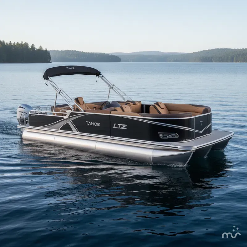 Slide: The Image of Tahoe LTZ 2385 Swingback (VRB) & Honda 4-Stroke EFI 2025 - 0