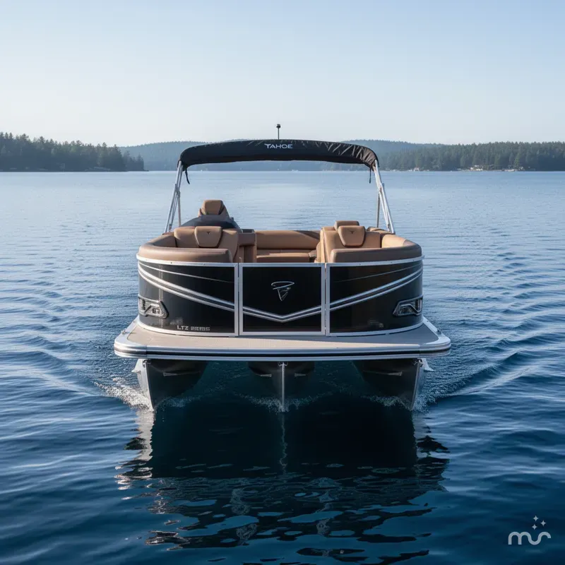 Slide: The Image of Tahoe LTZ 2385 Swingback (VRB) & Honda 4-Stroke EFI 2025 - 1
