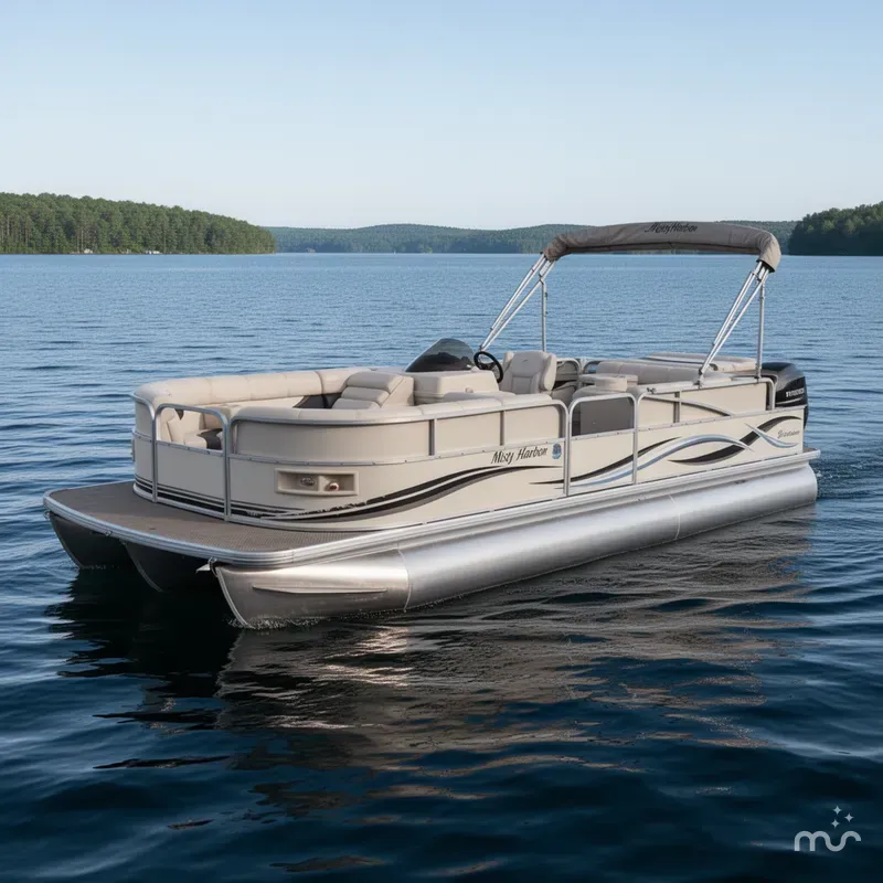 Slide: The Image of Misty Harbor 2285 GM Pontoon $12,995 2005 - 0