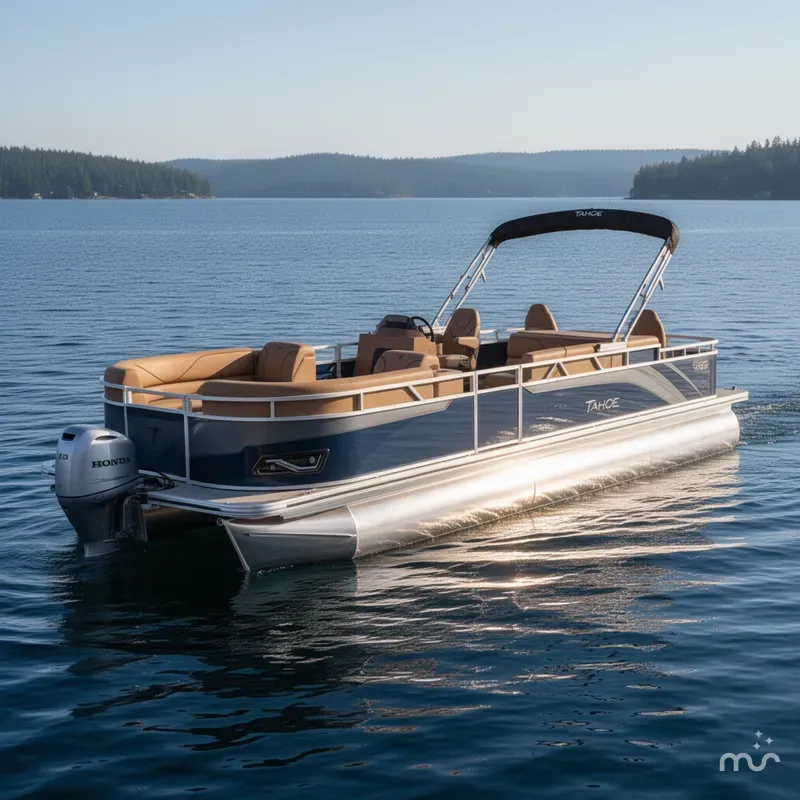 Slide: The Image of Tahoe Sport 2385 Rear Fish & Honda 4-Stroke EFI 2026 - 2