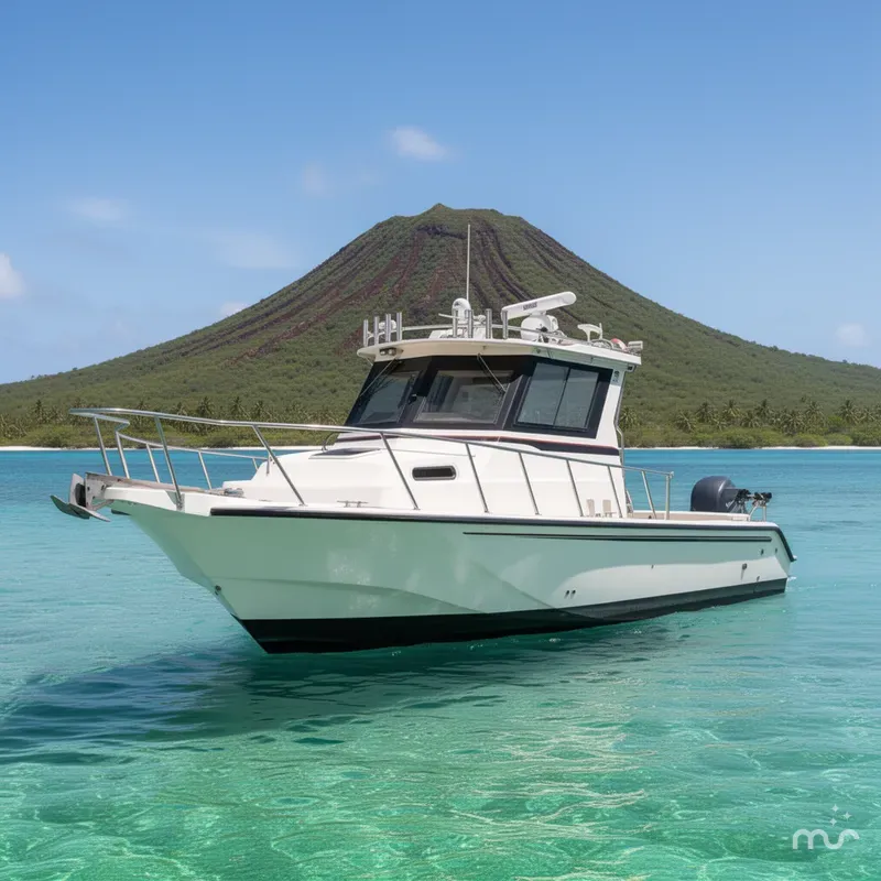 Slide: The Image of Boston Whaler 31 CUSTOM CONQUEST 1990 - 2