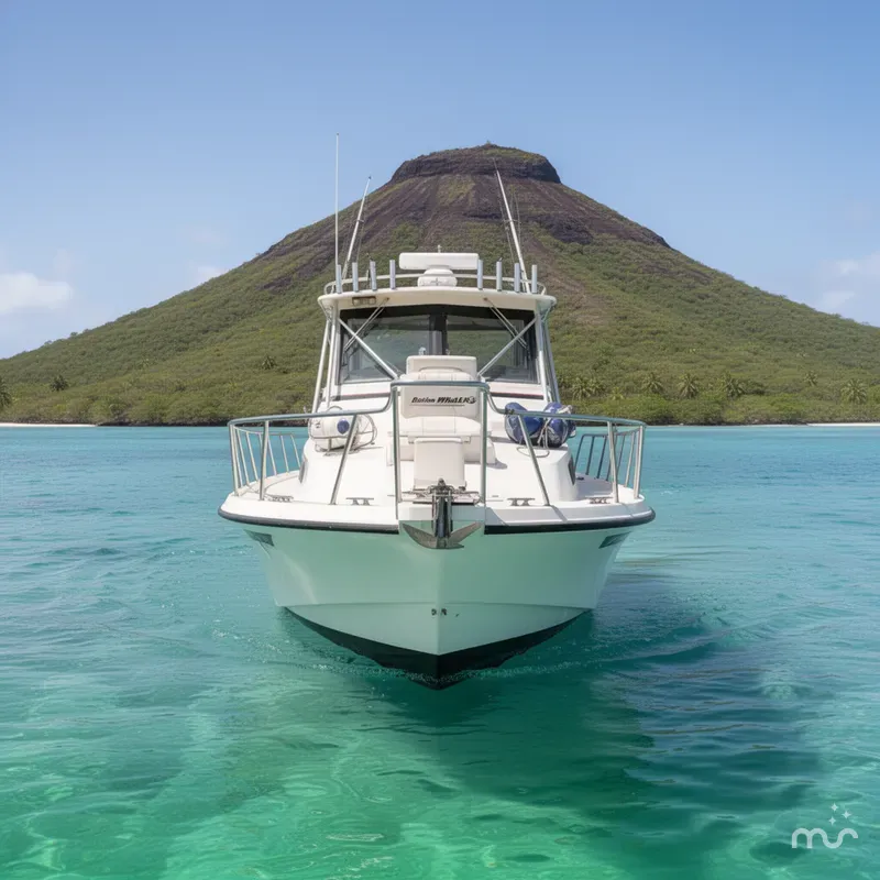 Slide: The Image of Boston Whaler 31 CUSTOM CONQUEST 1990 - 3
