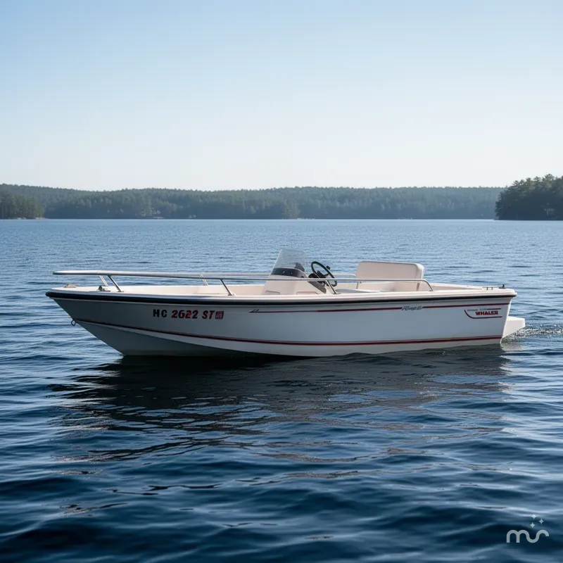 Slide: The Image of Boston Whaler RAGE 15 W/TRAILER 1998 - 0