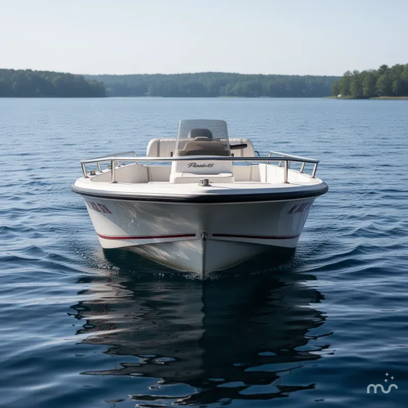 Slide: The Image of Boston Whaler RAGE 15 W/TRAILER 1998 - 2