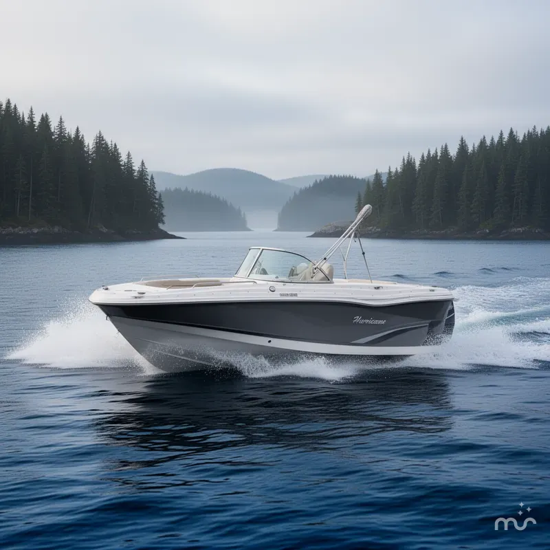 Slide: The Image of Hurricane SunDeck Sport 203 OB 2017 - 4