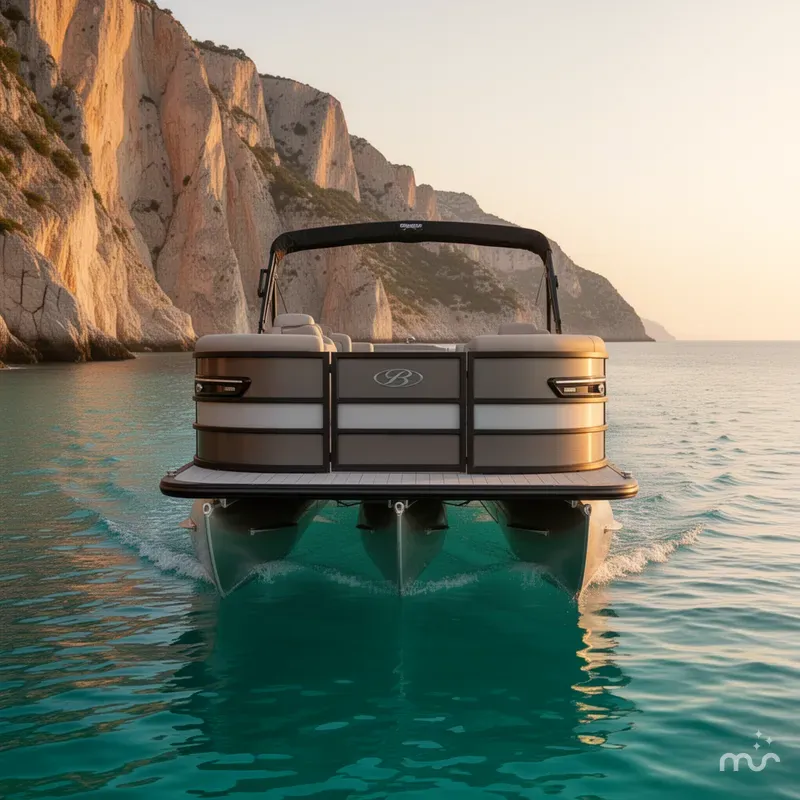 Slide: The Image of Bentley Pontoons Elite 253 Swingback 2025 - 1