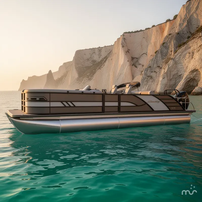 Slide: The Image of Bentley Pontoons Elite 253 Swingback 2025 - 2