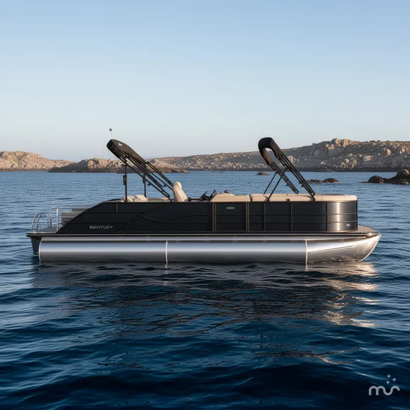 Slide: The Image of Bentley Pontoons Legacy 243 Swingback 2025 - 2
