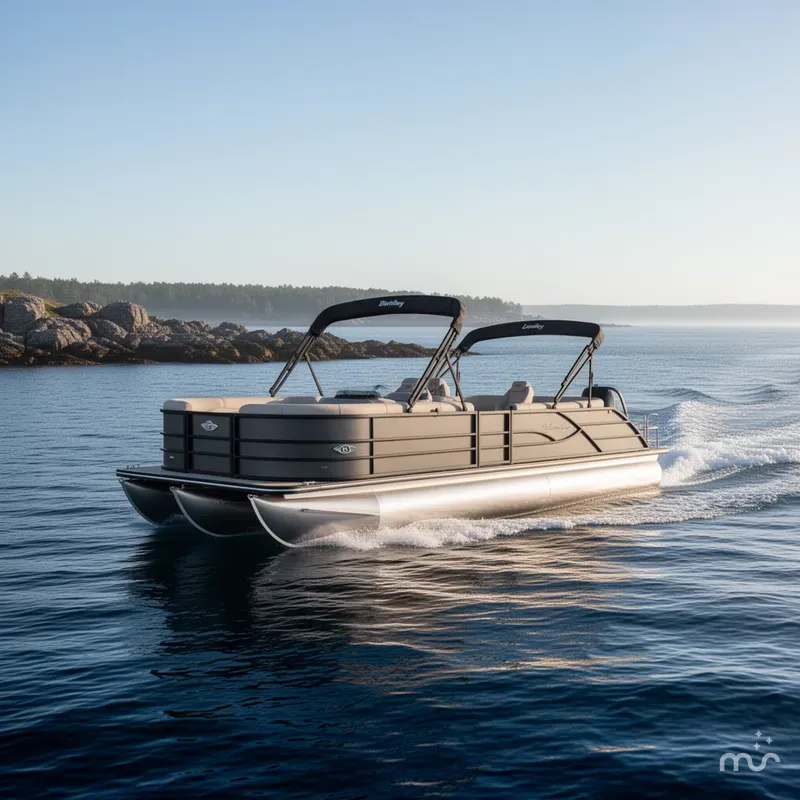 Slide: The Image of Bentley Pontoons Legacy 243 Swingback 2025 - 4