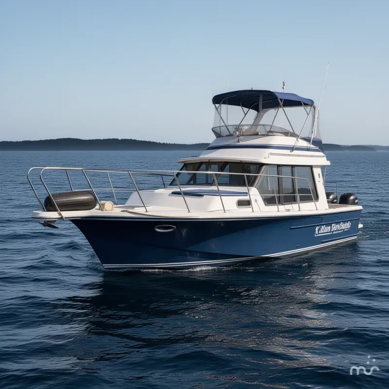 Slide: The Image of Blue Water Coastal cruiser 1988 - 2