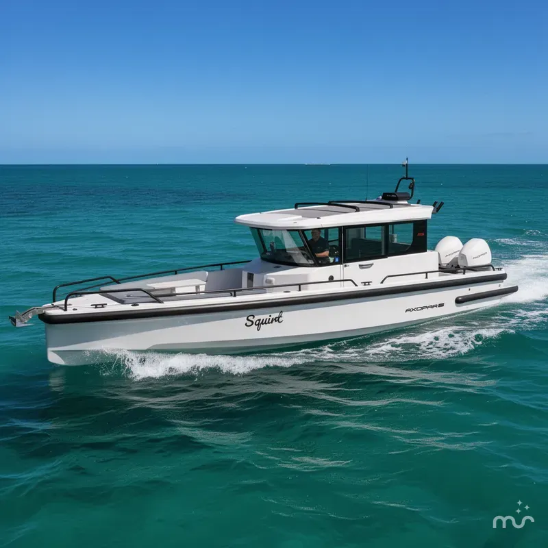 Slide: The Image of Axopar 28 Cabin 2023 - 1