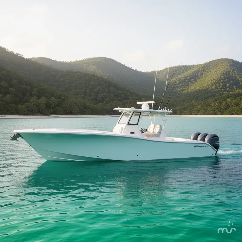 Slide: The Image of Yellowfin 36 Offshore 2026 - 2