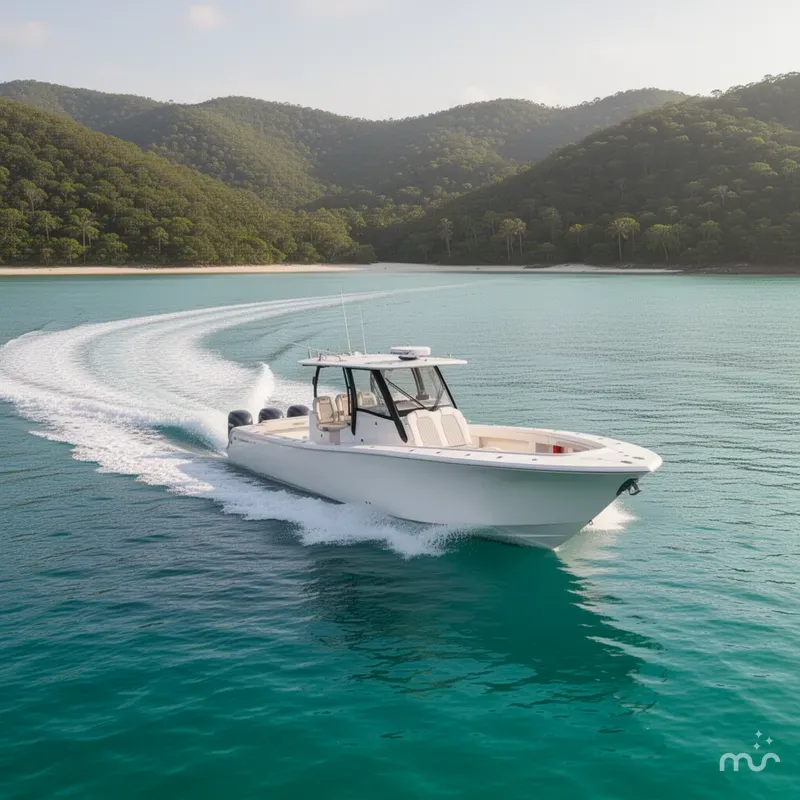 Slide: The Image of Front Runner 39 Center Console 2024 - 4