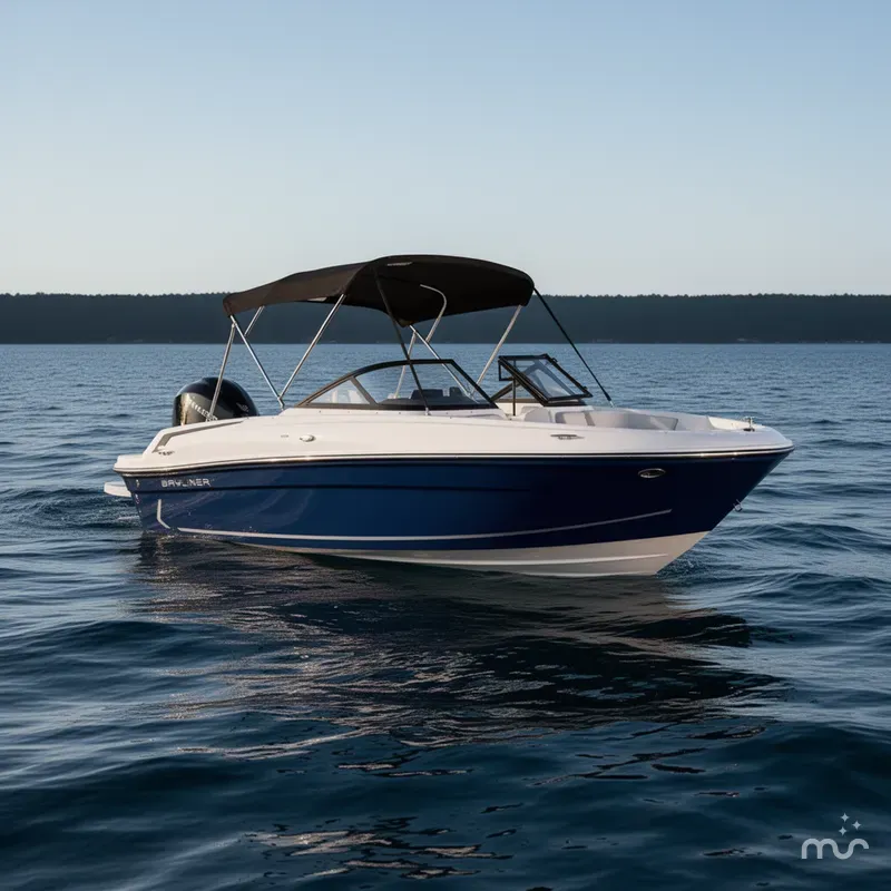 Slide: The Image of Bayliner VR4 Bowrider OB 2025 - 0