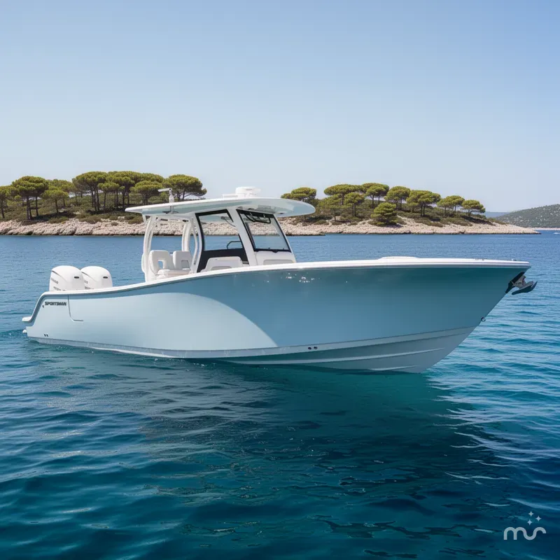 Slide: The Image of Sportsman Open 322 Center Console 2025 - 0