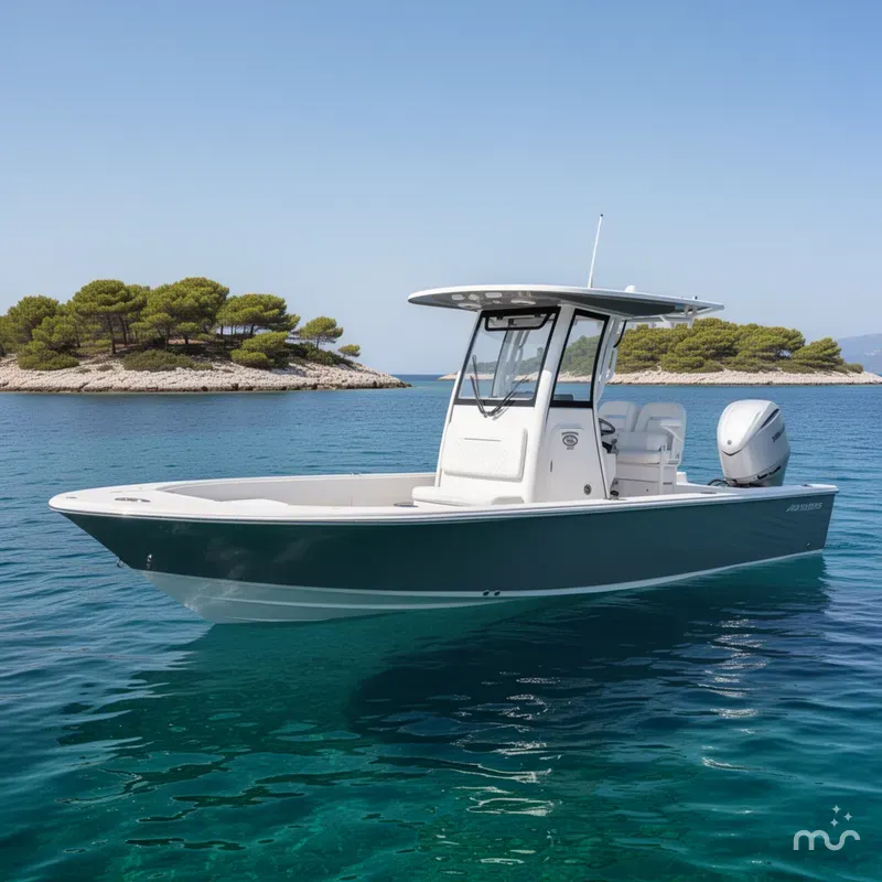 Slide: The Image of Sportsman Masters 247 Bay Boat 2025 - 2