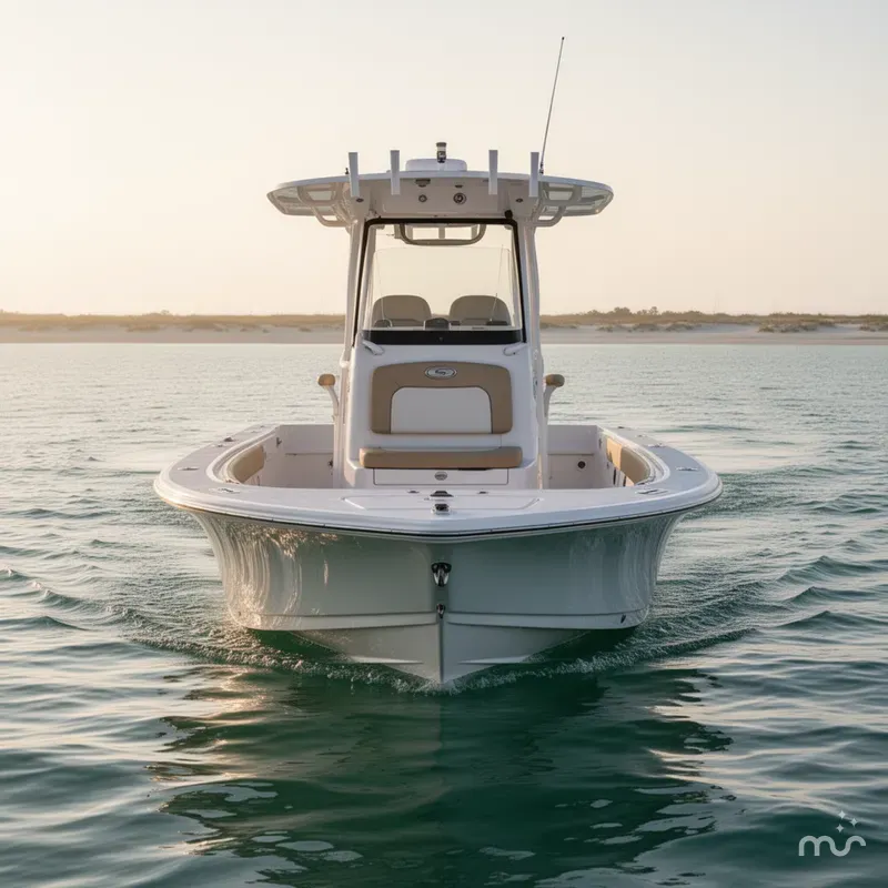 Slide: The Image of Sportsman Masters 247OE Bay Boat 2025 - 1
