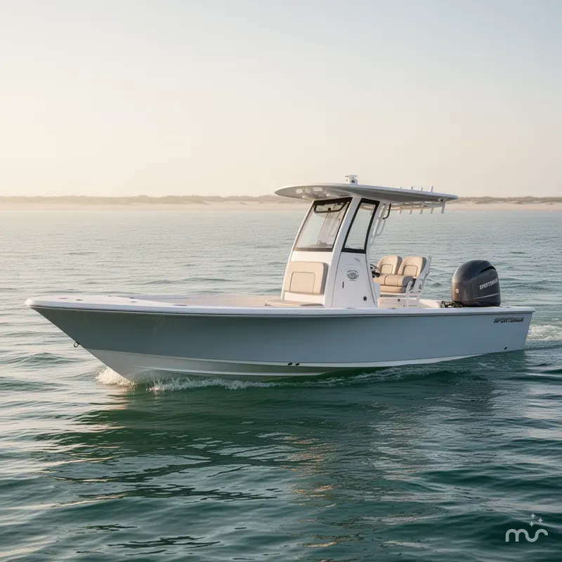 Slide: The Image of Sportsman Masters 227 Bay Boat 2025 - 0