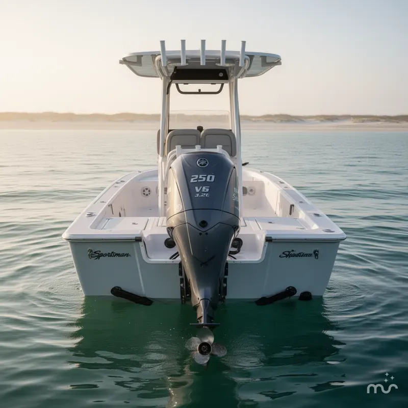 Slide: The Image of Sportsman Masters 227 Bay Boat 2025 - 1