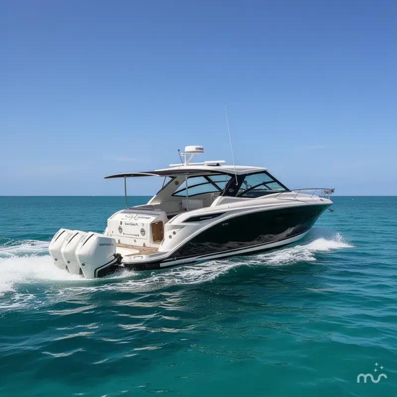 Slide: The Image of Sea Ray Sundancer 320 Outboard 2020 - 0