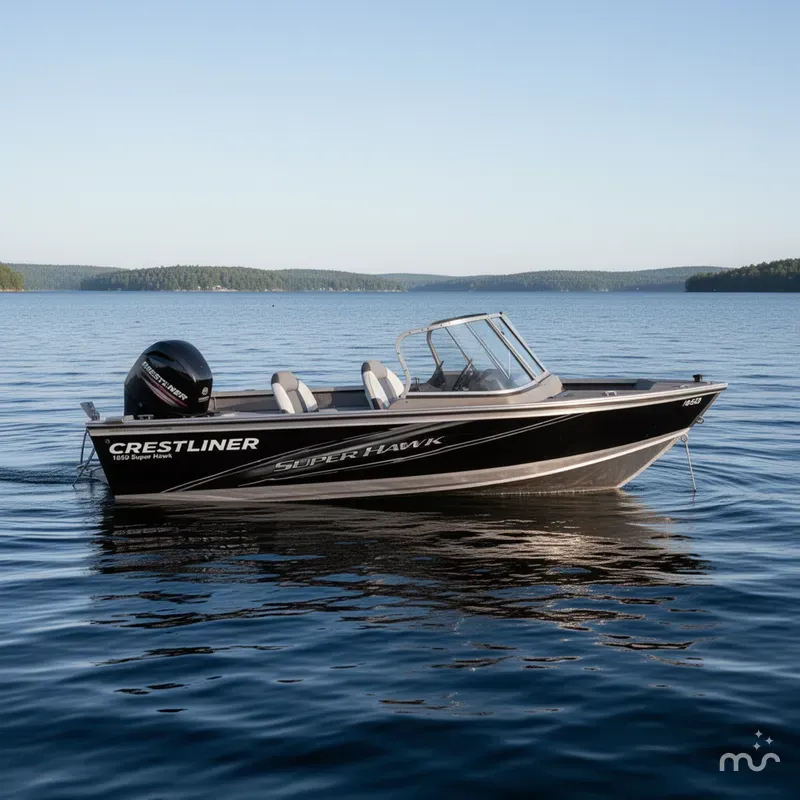 Slide: The Image of Crestliner Superhawk 1650 2019 - 2