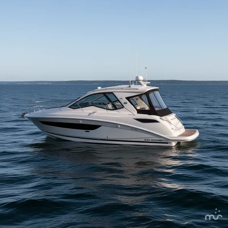 Slide: The Image of Sea Ray Sundancer 350 Coupe 2019 - 1