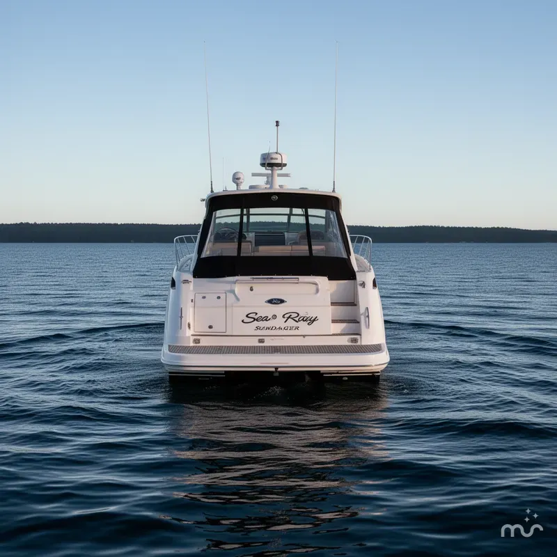 Slide: The Image of Sea Ray Sundancer 350 Coupe 2019 - 2
