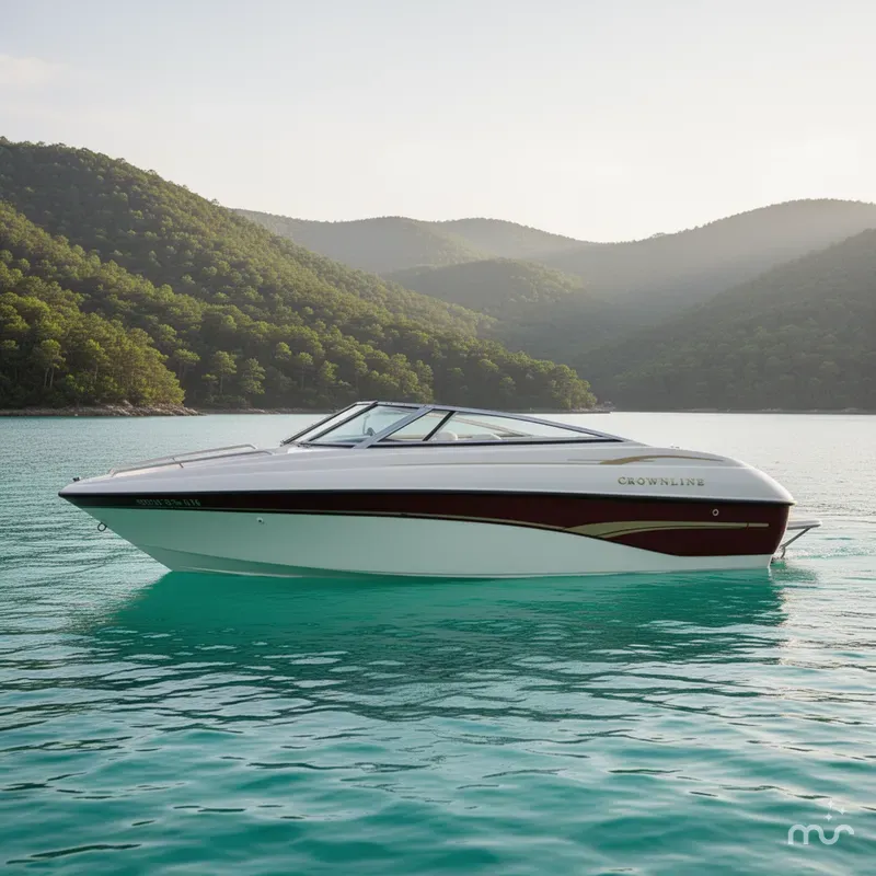 Slide: The Image of Crownline Boats 192 4.3 V6 Open Bow Runabout 2000 - 2