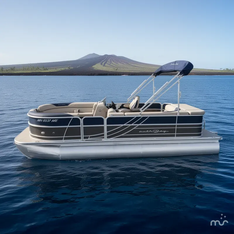 Slide: The Image of South Bay South Bay 220 Cruise LE Pontoon $29,995 2022 - 2