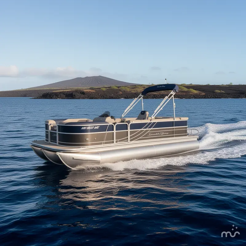 Slide: The Image of South Bay South Bay 220 Cruise LE Pontoon $29,995 2022 - 4