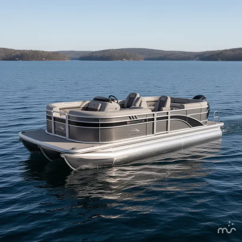 Slide: The Image of Bennington 2021 Bennington 22 SSRX Quad Lounge Pontoon & 115HP - $29995 2021 - 0