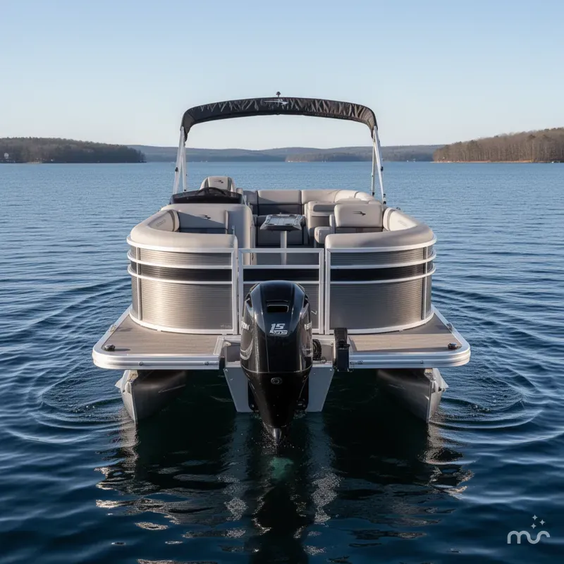 Slide: The Image of Bennington 2021 Bennington 22 SSRX Quad Lounge Pontoon & 115HP - $29995 2021 - 1
